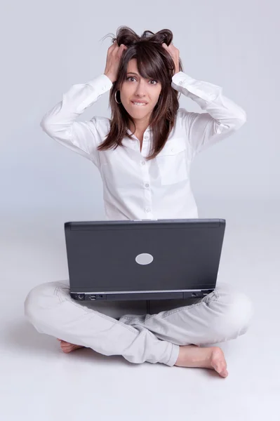 Schrijnend computer bericht — Stockfoto