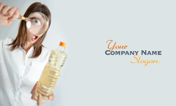 Bottle inspection — Stock Photo, Image