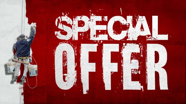 Special offer words — Stock Photo, Image