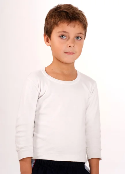 Schattige jonge jongen — Stockfoto