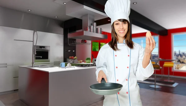 Cucina show cooking — Foto Stock