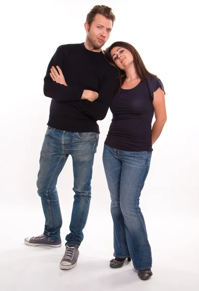 Casual couple — Stock Photo, Image