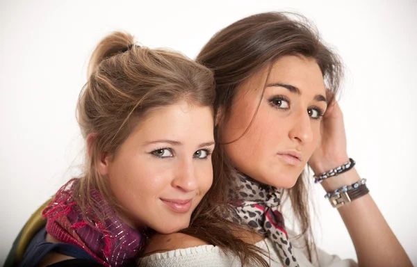 Tizenéves női barátok — Stock Fotó