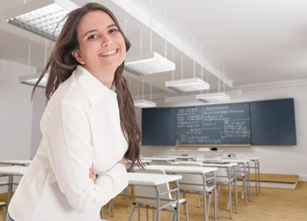 Friendly young teacher — Stock Photo, Image