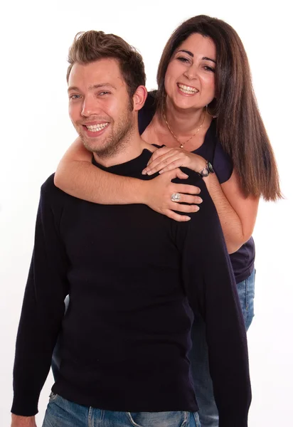 Couple laughing — Stock Photo, Image