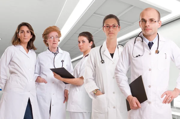 Serious medical team — Stock Photo, Image