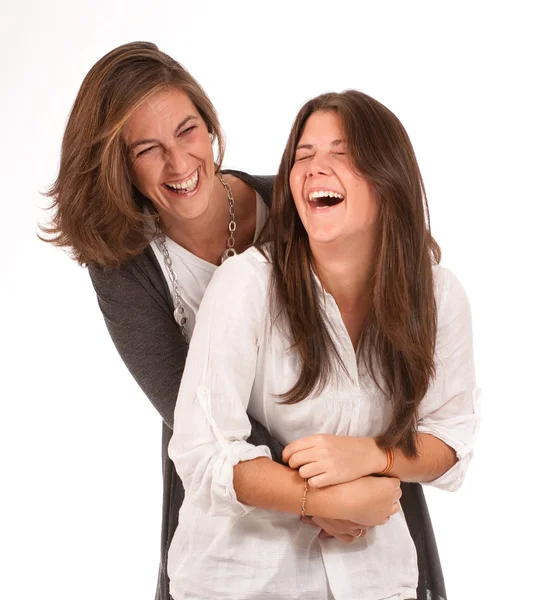 Lachen samen — Stockfoto