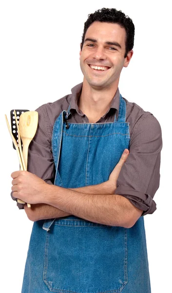 Junge Köchin — Stockfoto