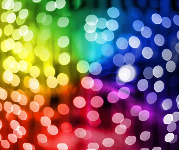 Multicolored twinkling lights — Stock Photo, Image