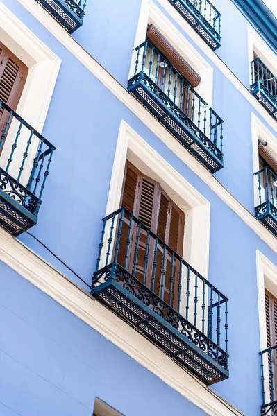 Blue facade — Stock Photo, Image