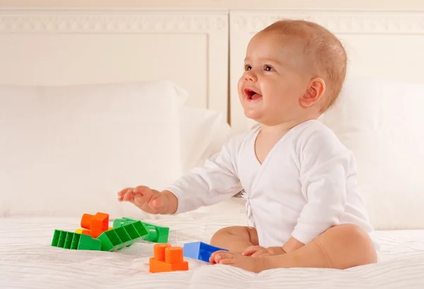 Baby having fun — Stock Photo, Image