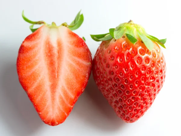 Strawberry and a half — Stock Photo, Image