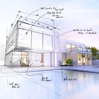 Villa taslak
