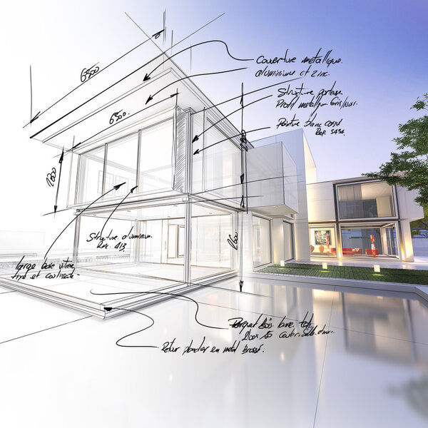 Проект особняка
