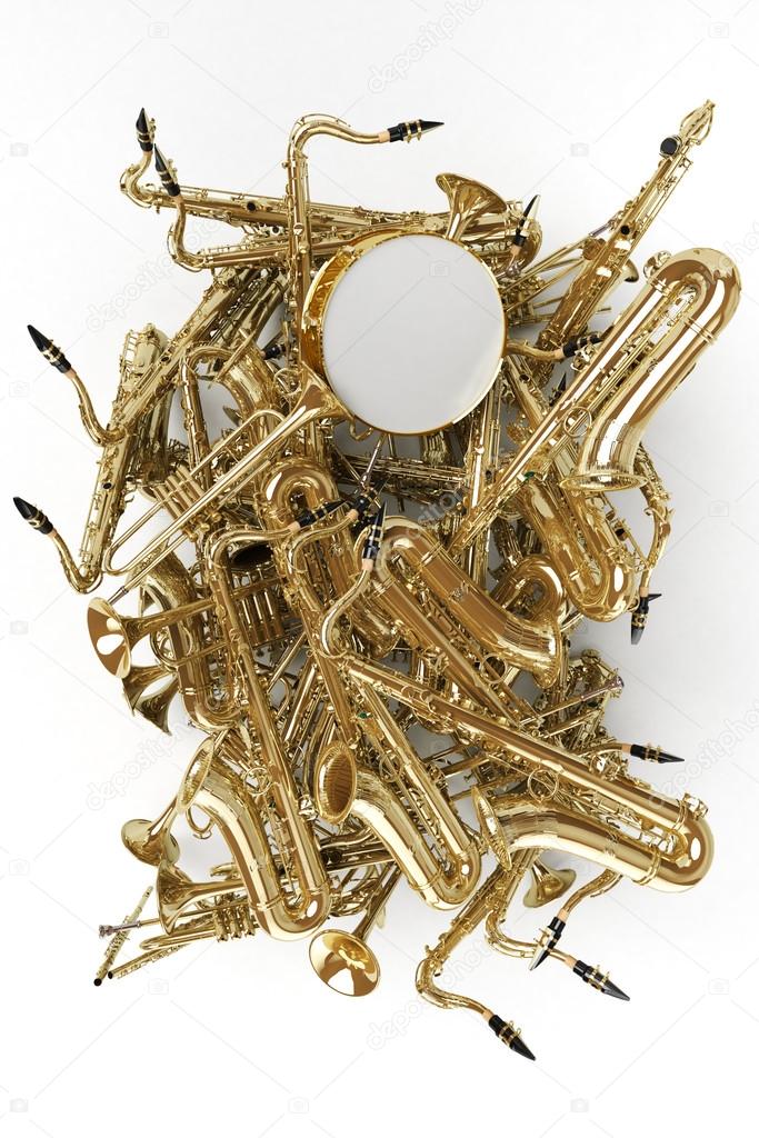 saxophones and other musical instruments