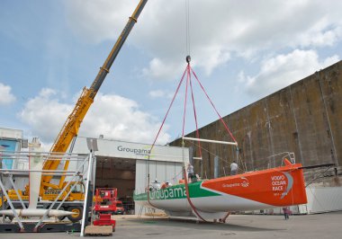 Kazanan yarış tekne İnşaat