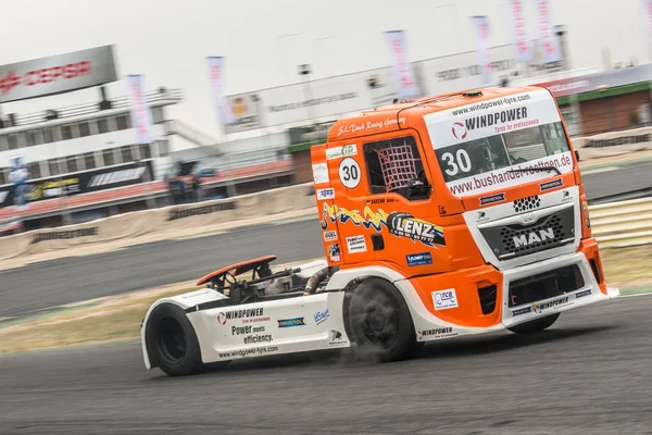 Europejskiej Truck Racing Championship — Zdjęcie stockowe