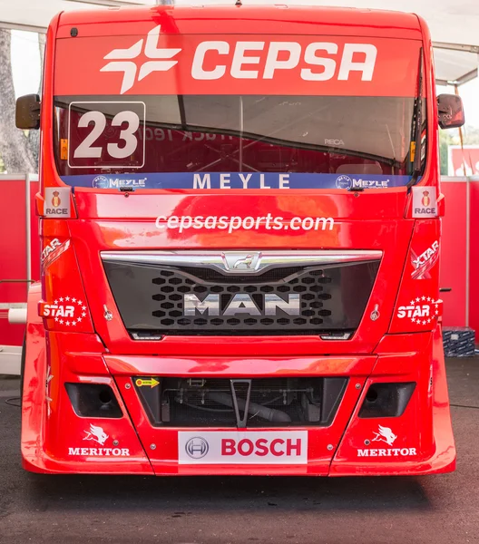 2015 ФІА європейському чемпіонаті гоночних вантажівок — стокове фото