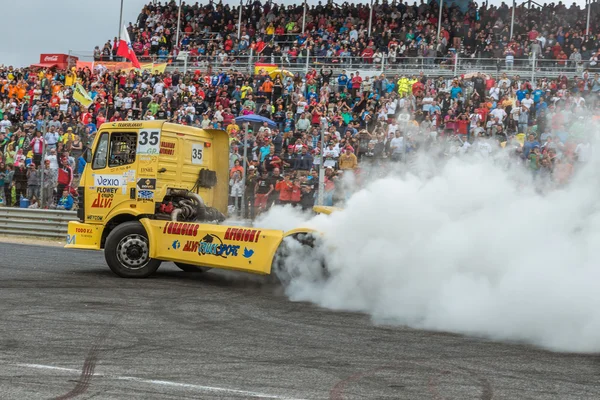 2015 Campionato Europeo FIA Truck Racing — Foto Stock