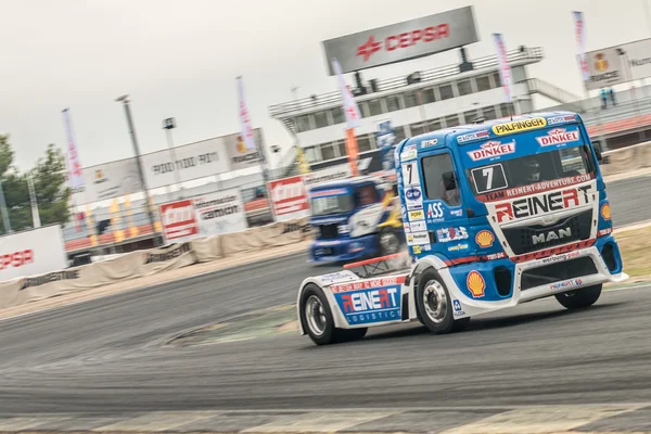 2015 FIA Avrupa kamyon Şampiyonası yarış — Stok fotoğraf