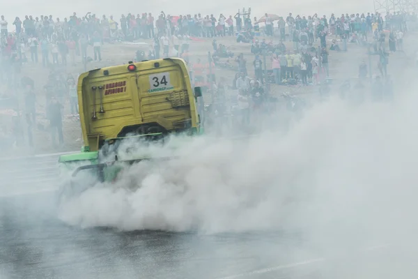 2015 FIA Avrupa kamyon Şampiyonası yarış — Stok fotoğraf