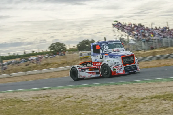 2015 FIA Avrupa kamyon Şampiyonası yarış — Stok fotoğraf