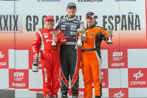 2015 FIA Campeonato Europeu de Corrida de Camiões. Campeão espanhol, A — Fotografia de Stock