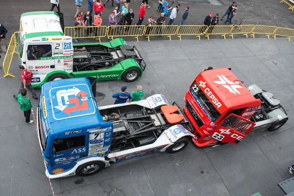 2015 Campionato Europeo FIA Truck Racing — Foto Stock