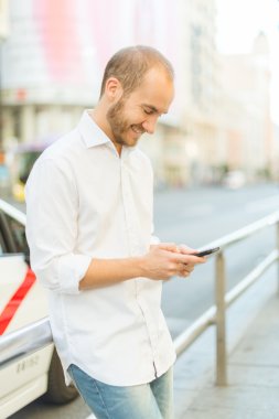 Madrid'da eğlenceli telefon