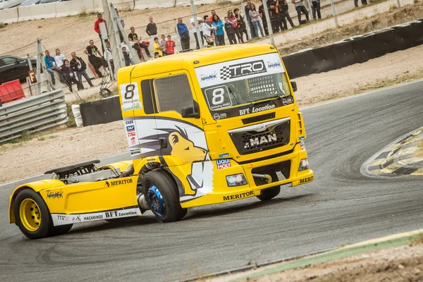 Avrupa kamyon yarış şampiyona — Stok fotoğraf