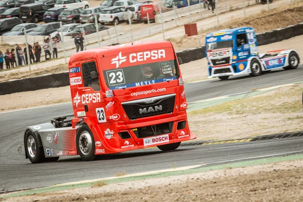 Avrupa kamyon yarış şampiyona — Stok fotoğraf