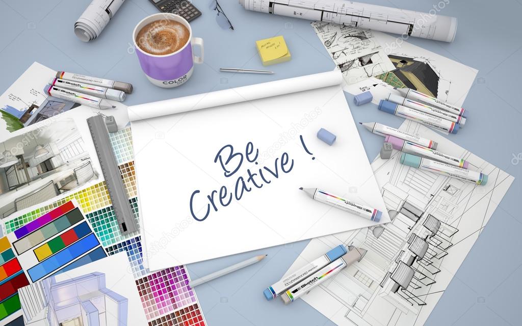 Be creative notebook