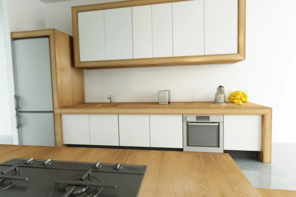 Modern mutfak açı — Stok fotoğraf