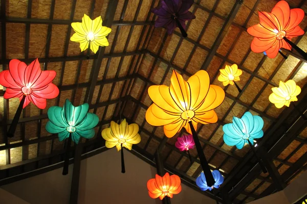 Lanternes chinoises en Thaïlande — Photo