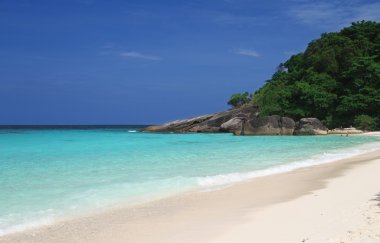 Similan Adaları. Deniz manzarası