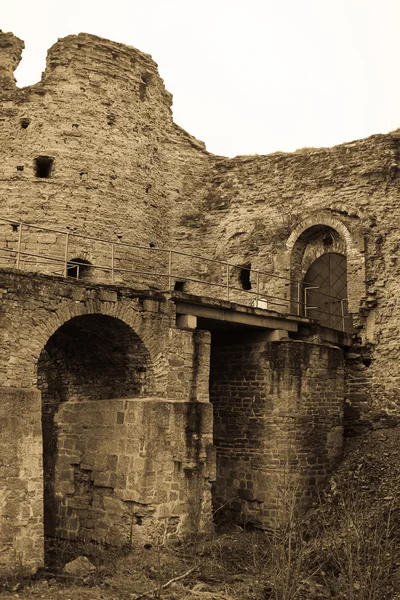 Koporskaya фортеця античний стиль — стокове фото