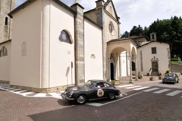 Um Porsche cinzento 356 — Fotografia de Stock