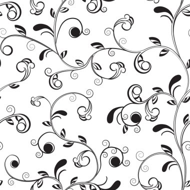 çiçek sorunsuz vektör satır arkaplanı