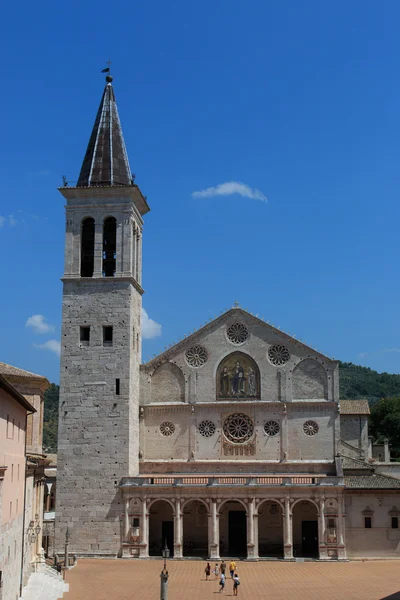 Cathedral of Santa Maria Assunta - Spoleto — Stock Photo, Image