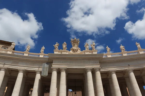 Площадь Святого Петра - Рим — стоковое фото