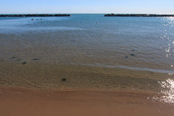 Plaża san benedetto del Tronto — Zdjęcie stockowe