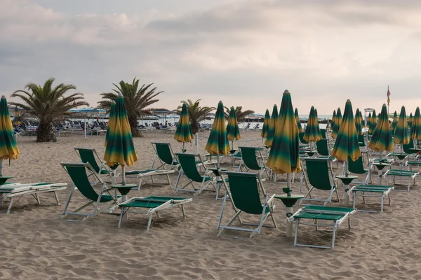 Stranden San Benedetto del Tronto – stockfoto