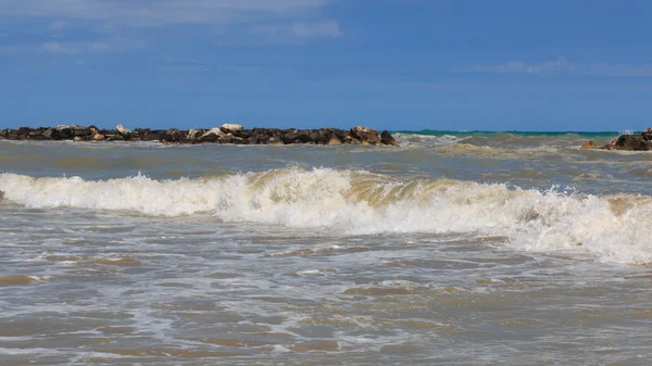 Pláž san benedetto del tronto — Stock fotografie