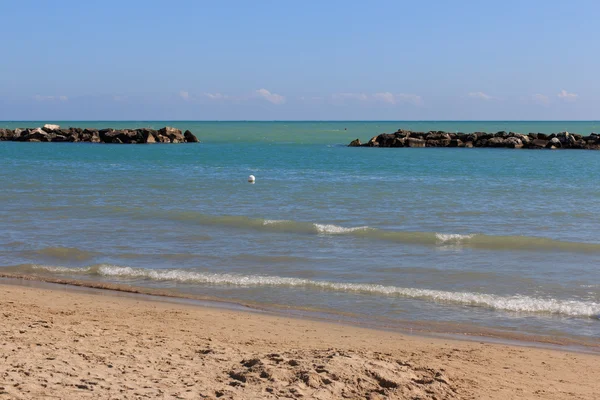 Pláž san benedetto del tronto — Stock fotografie