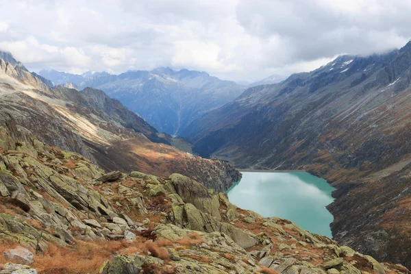 Jezioro Goscheneralp — Zdjęcie stockowe