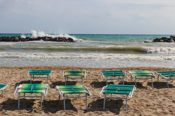 Plaża san benedetto del Tronto — Zdjęcie stockowe