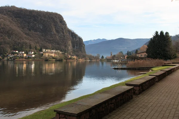 Lavena Ponte Tresa — Stok fotoğraf