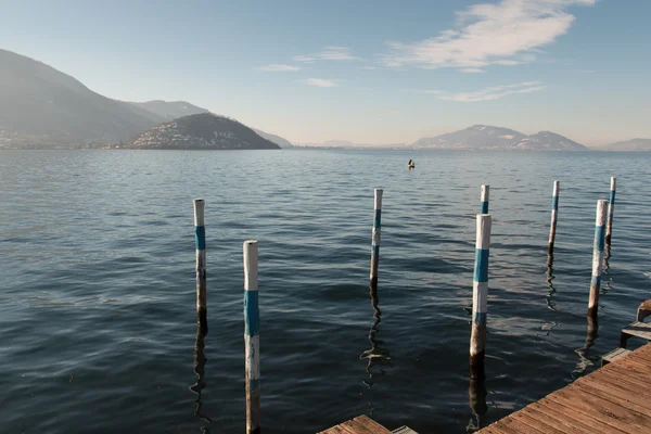 Peschiera Maraglio — Stok fotoğraf