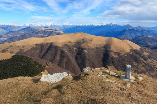 Utsikt från monte generoso — Stockfoto