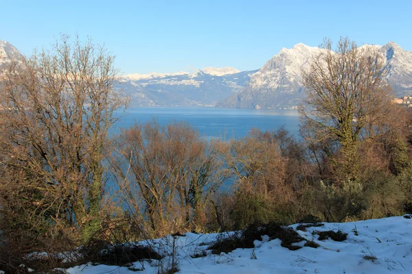 Jezero iseo — Stock fotografie